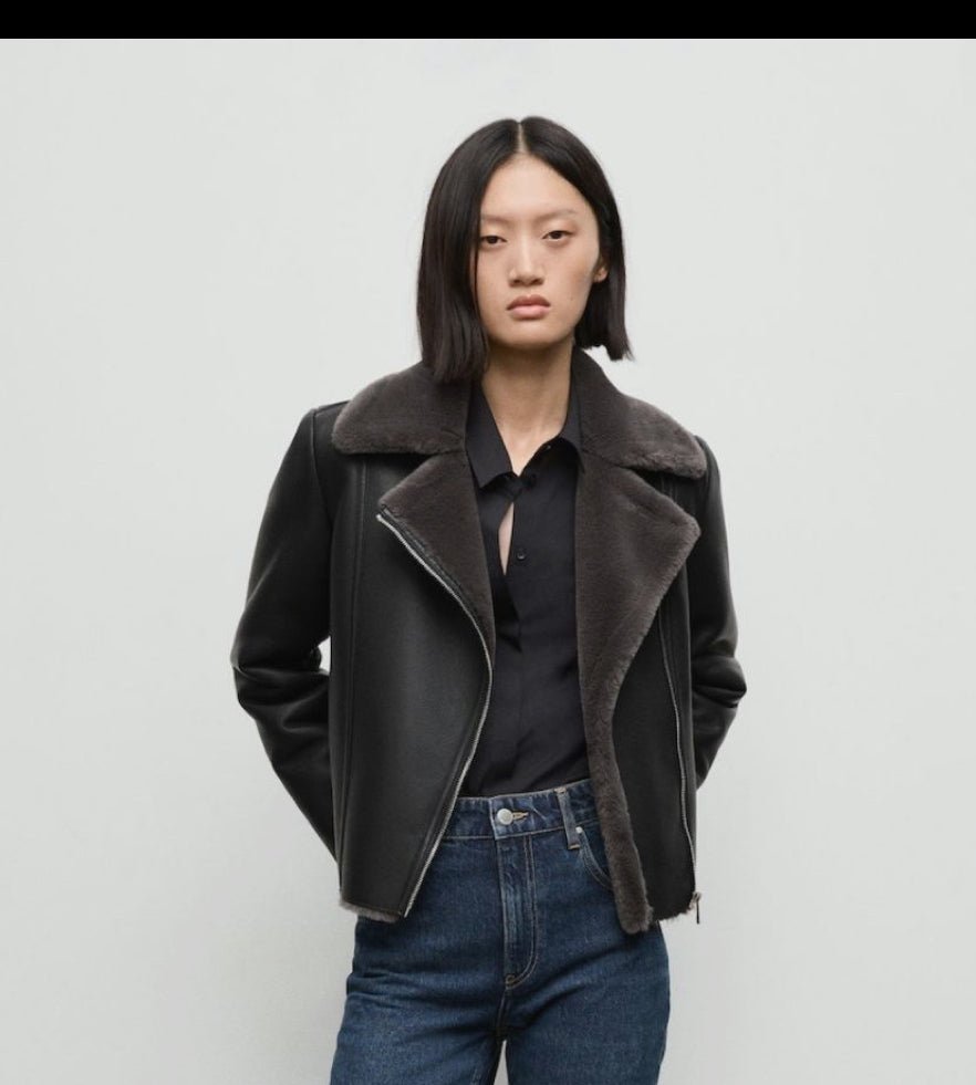 LEATHER JACKET - AR-Rehman Collection