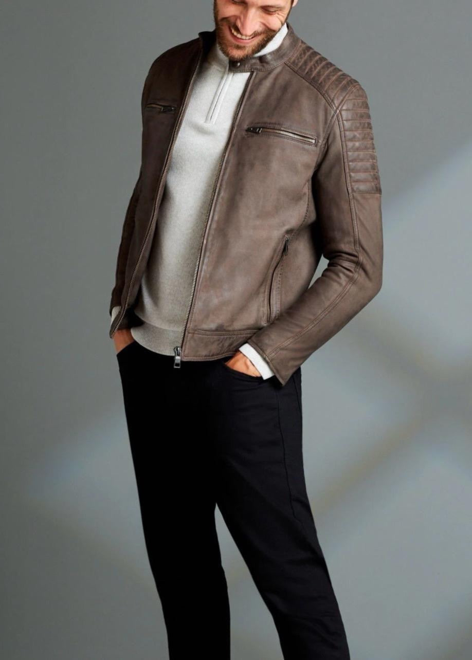 Men’s Leather Jacket