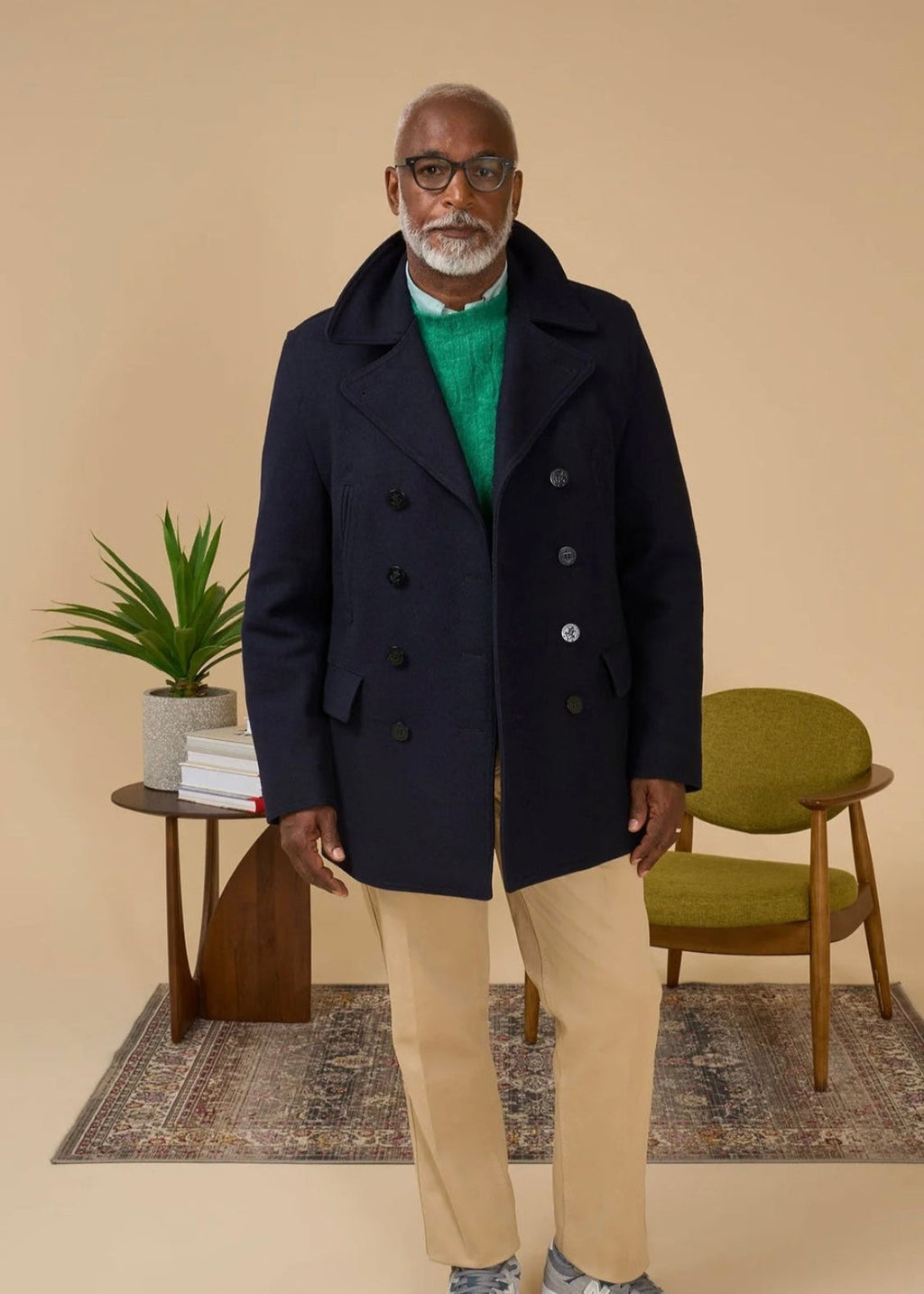 navy Men’s Peacoat