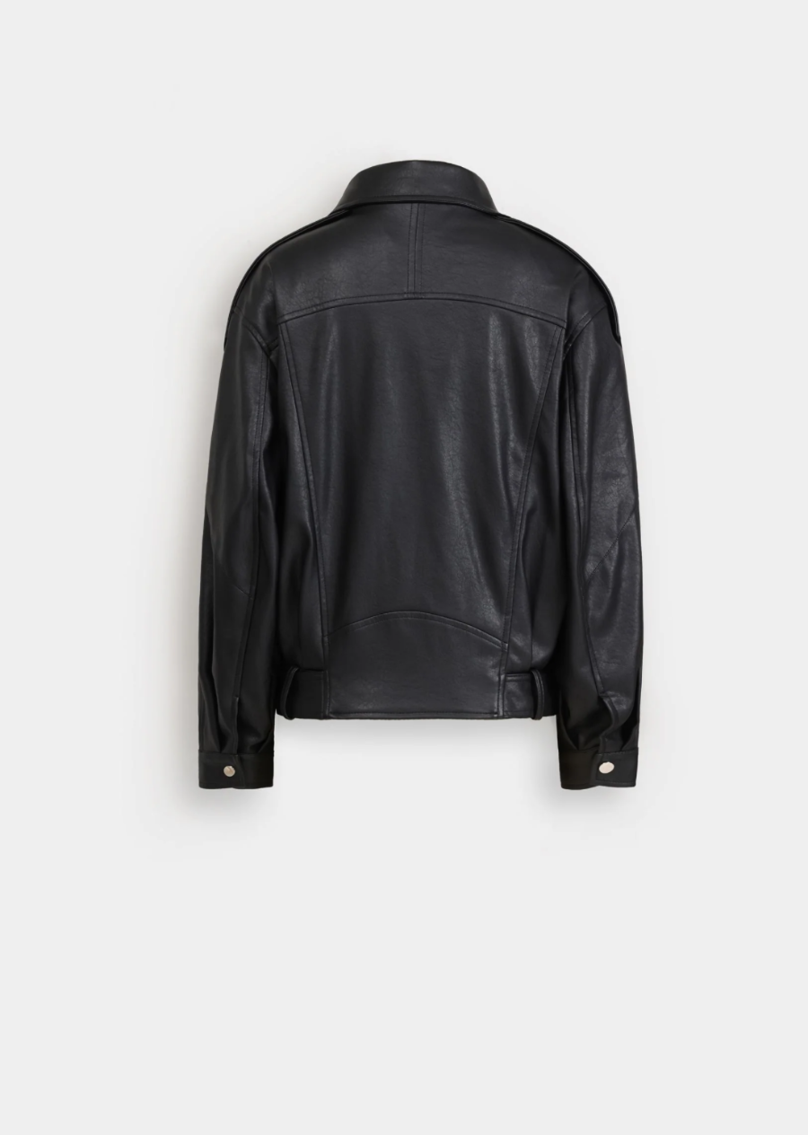  Black Women’s Leather Jacket