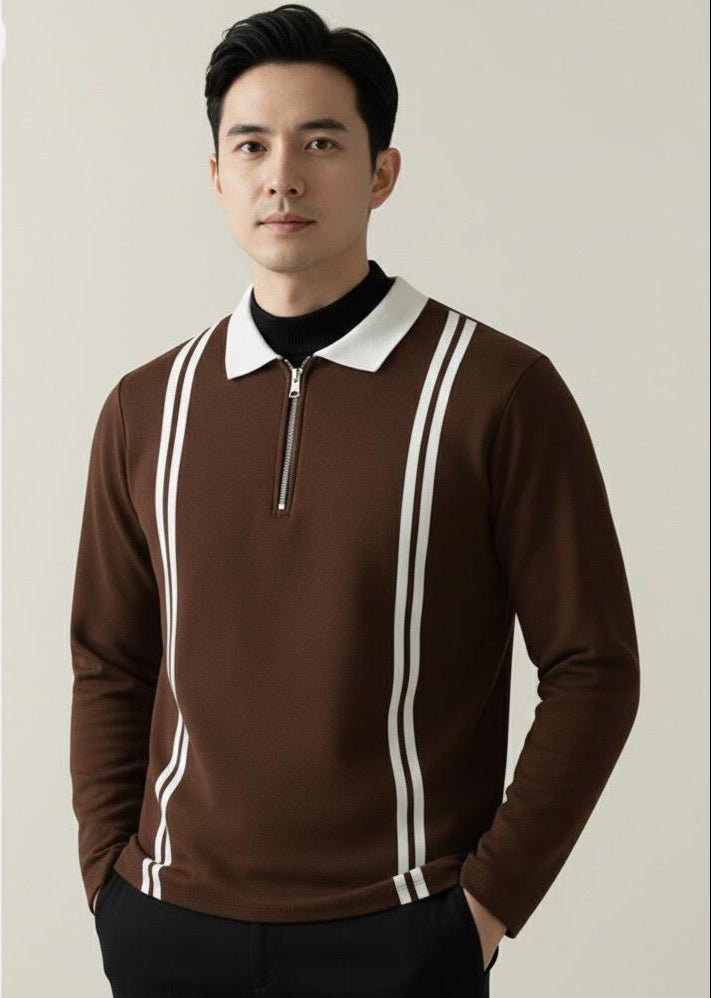 Men's Polo Sweatshirt