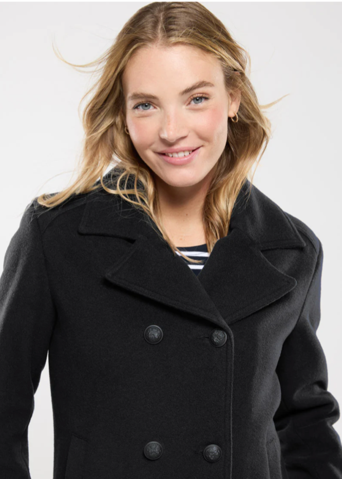 wool jacket/ pea coat