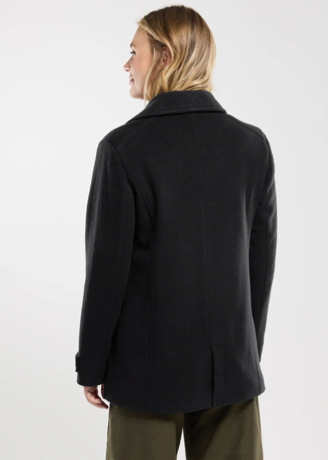 wool jacket/ pea coat