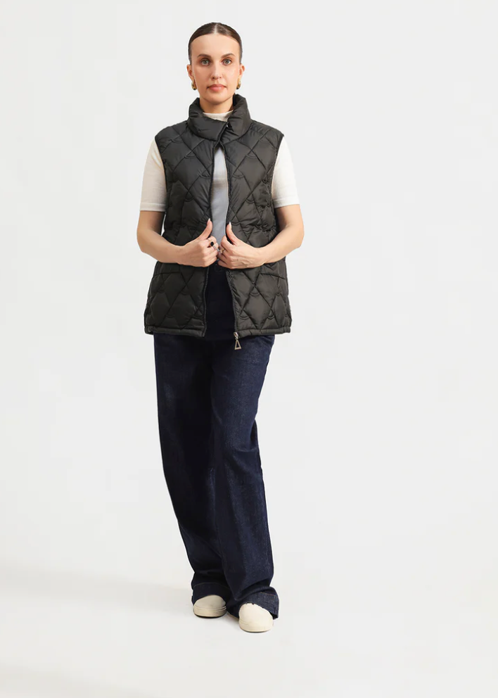 padded gilet