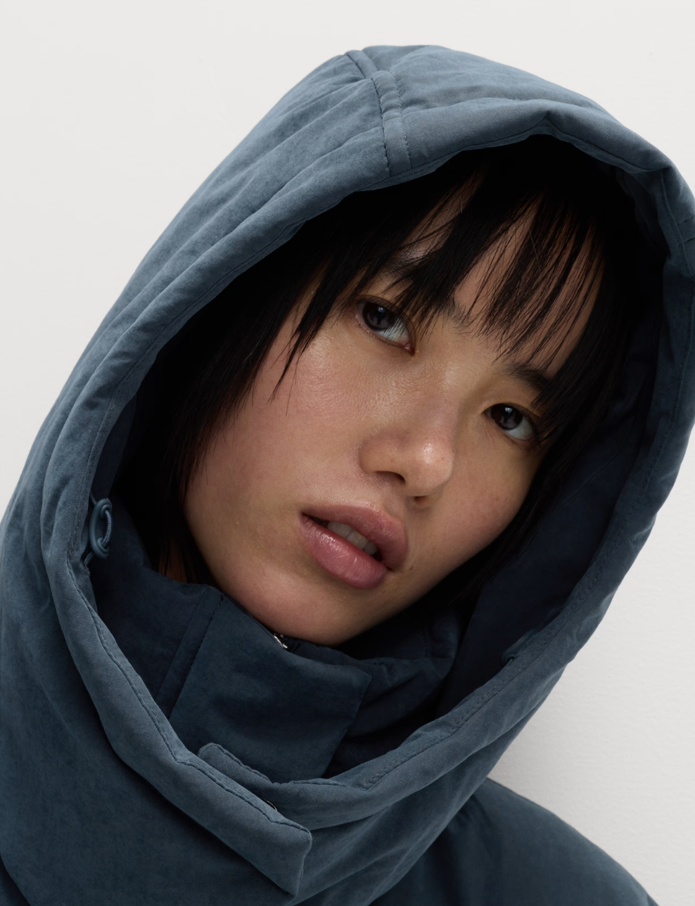 Women's Grey Thermowarmth Puffer Jacket