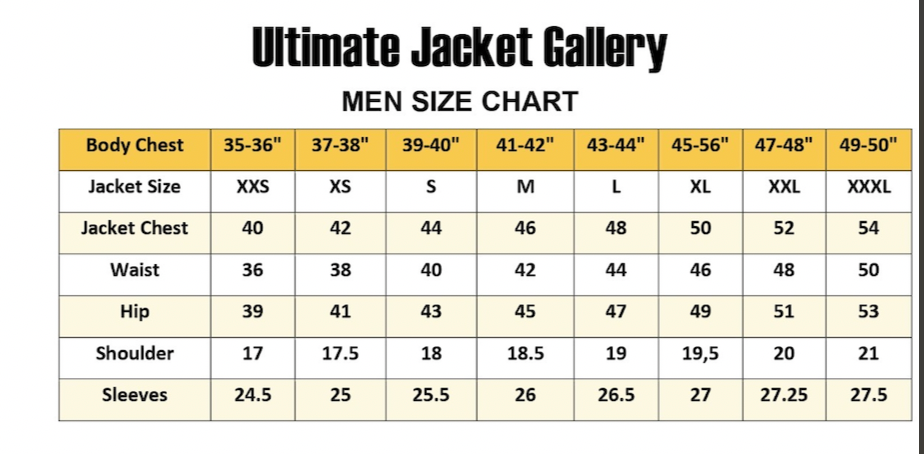 Black Men’s Leather Jacket – 100% Genuine Sheep Leather