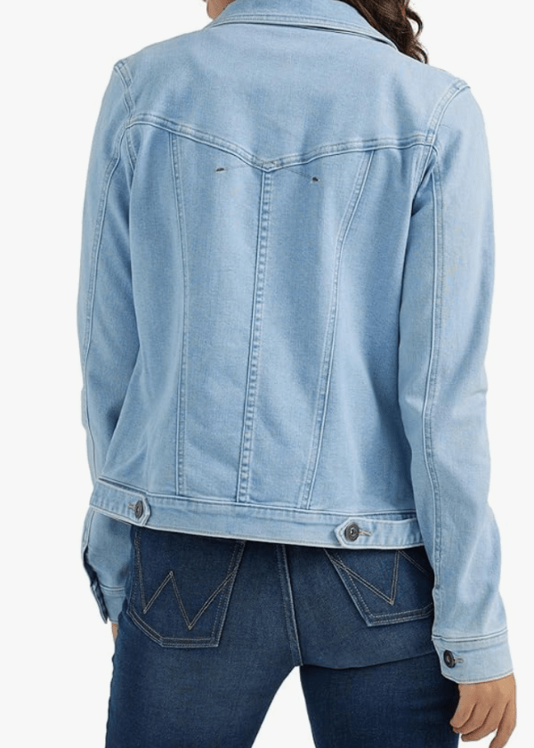 Blue Denim Jacket For women - AR - Rehman Collection