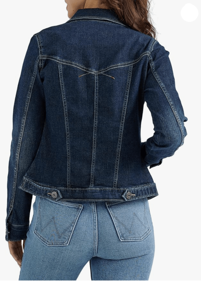 Blue Denim Jacket For women - AR - Rehman Collection