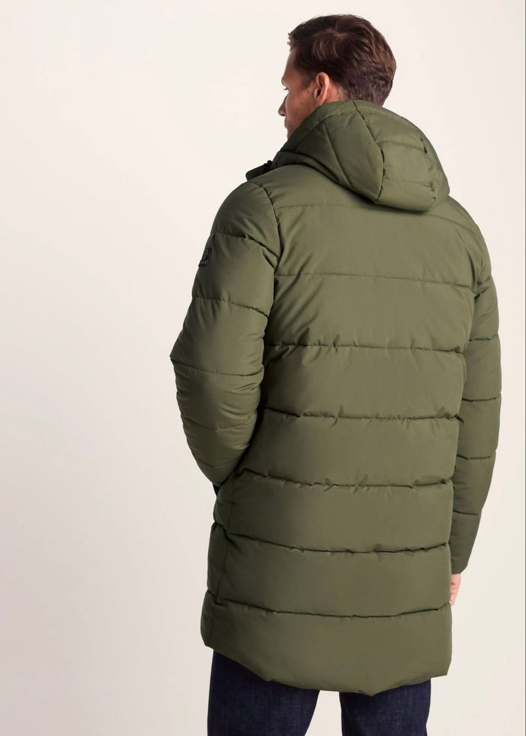 Green Puffer Coat for Men - AR - Rehman Collection