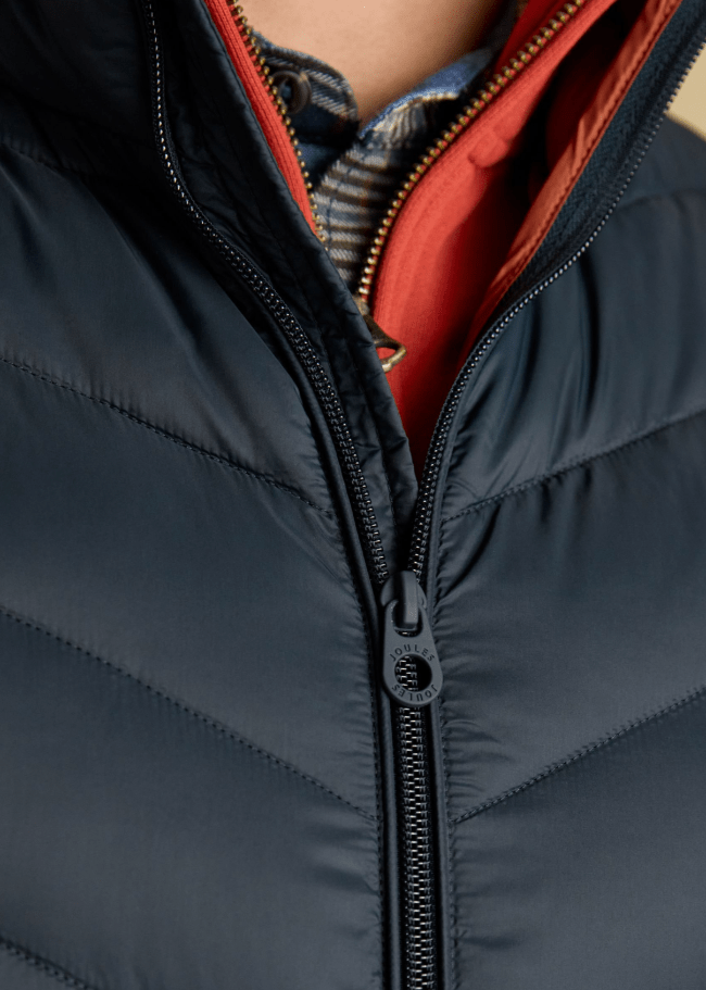 Joules Garrett Navy Padded Gilet - AR - Rehman Collection
