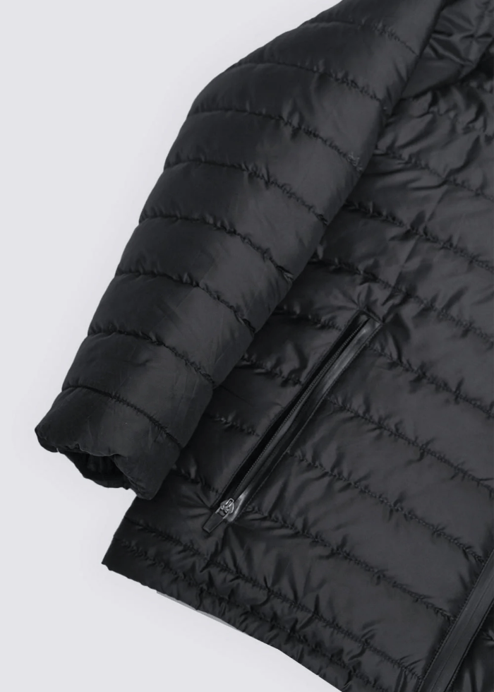 Men's Black Puffer Jacket - AR - Rehman Collection