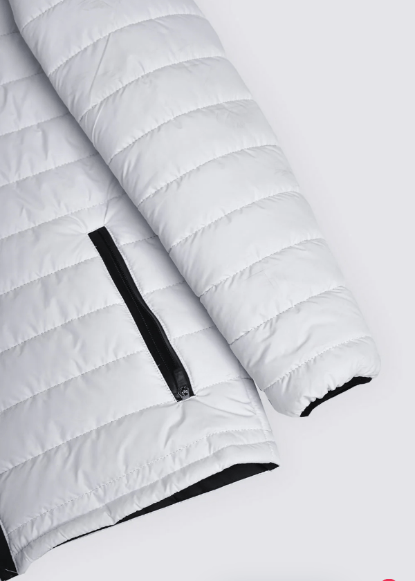 Men's White Puffer Jacket - AR - Rehman Collection