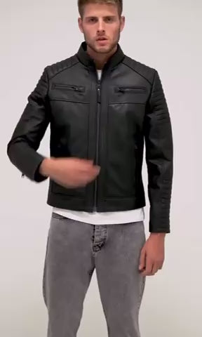  Men’s Leather Jacket 