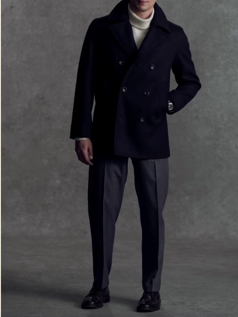 Navy Peacoat For Men
