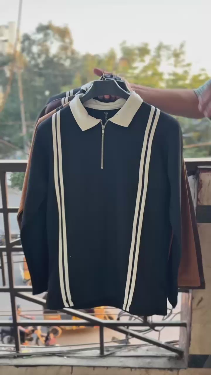 Men's Polo Sweatshirt