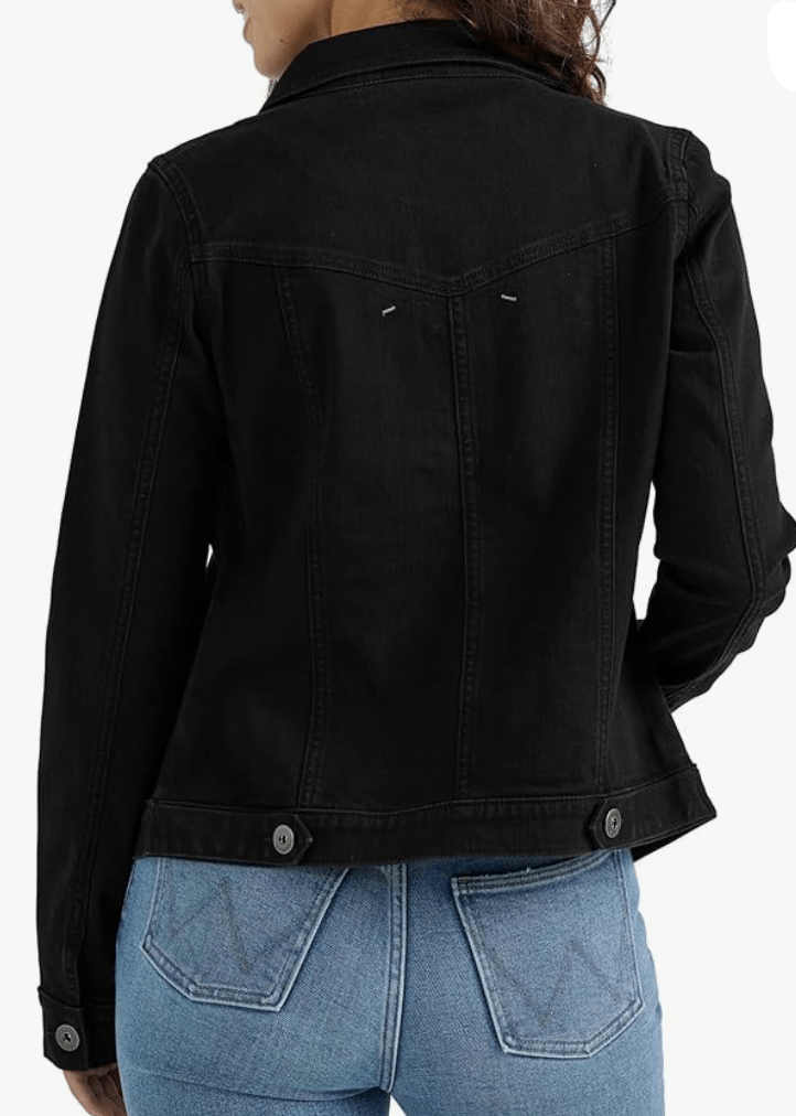 Women’s Black Denim Jacket - AR - Rehman Collection