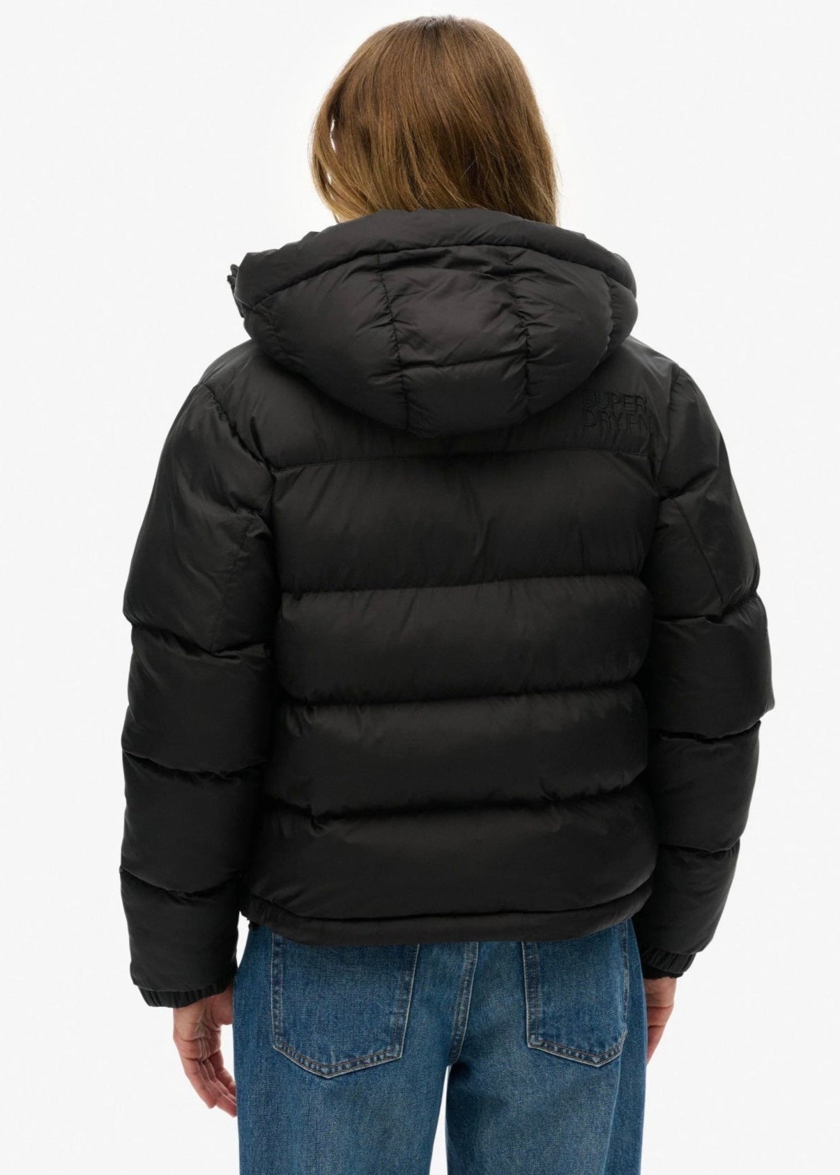 Women's Black Puffer Jacket - AR - Rehman Collection