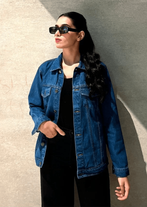 Women’s Blue Denim Jacket - AR - Rehman Collection