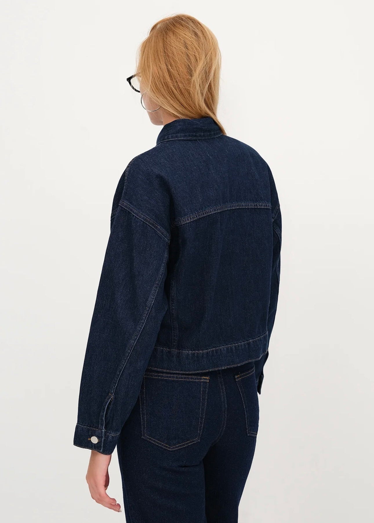 Women’s Dark Blue Denim Jacket - AR - Rehman Collection